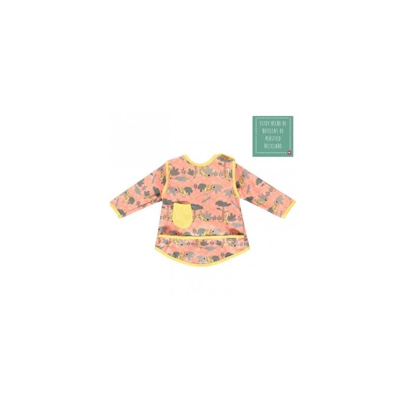 Babero con Mangas Pop-In | Impermeable, Ajustable y Sin Puños Elástico