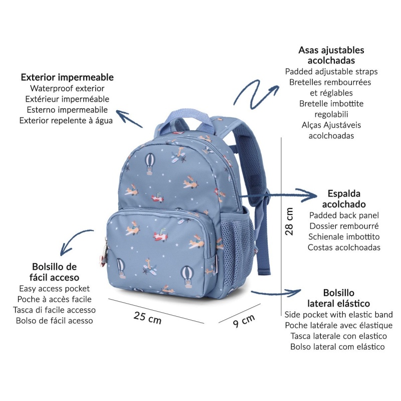 MOCHILA INFANTIL TUTETE