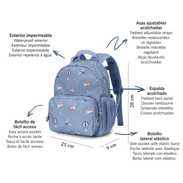 MOCHILA INFANTIL TUTETE