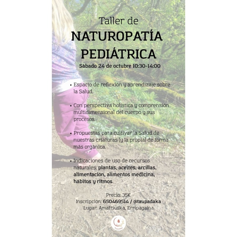 Taller de Naturopatía pediátrica