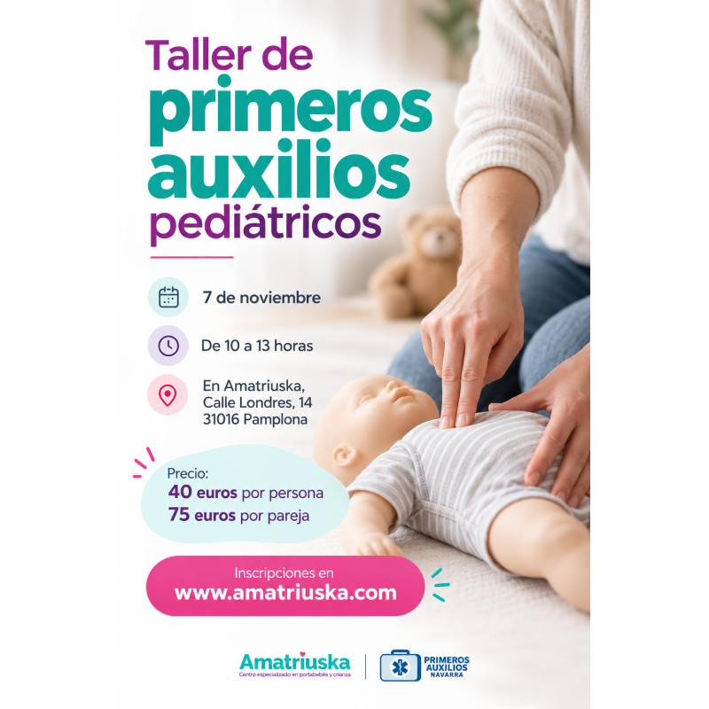 Taller de primeros auxilios pediátricos