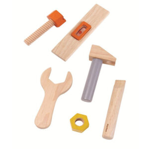 Cinturón de herramientas de madera Plan Toys - Amatriuska