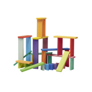 Set de construcción arcoíris Nic Toys - Amatriuska